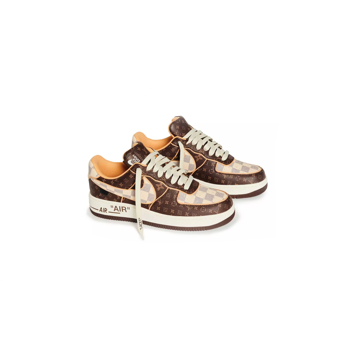 A Closer Look At The Louis Vuitton x Nike Air Force 1