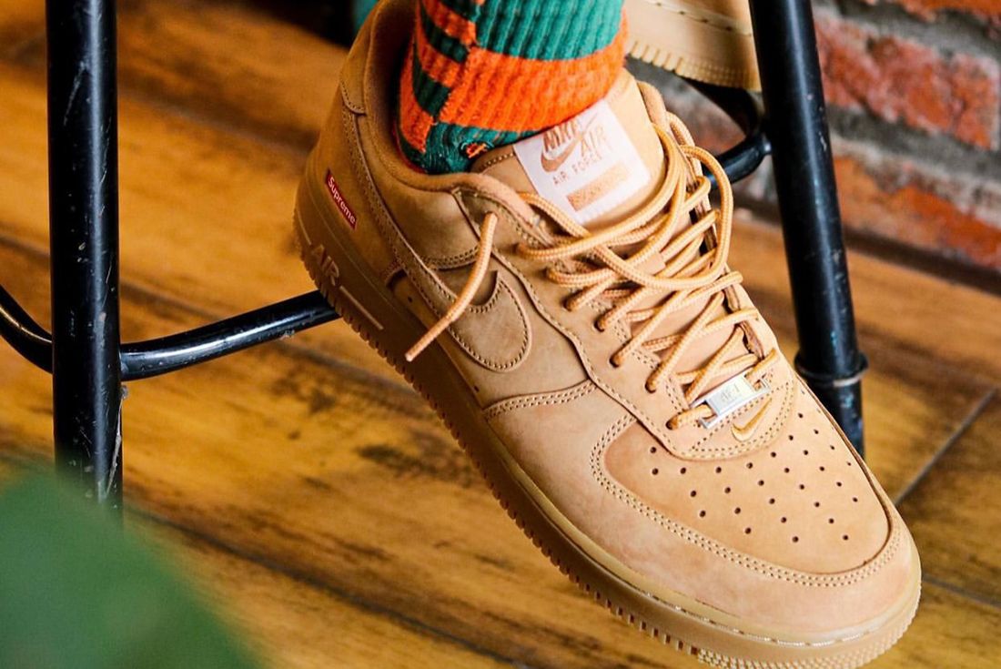 Supreme x Nike Air Force 1 &#039;Wheat&#039; Release on the cards? &mdash; Kick Game