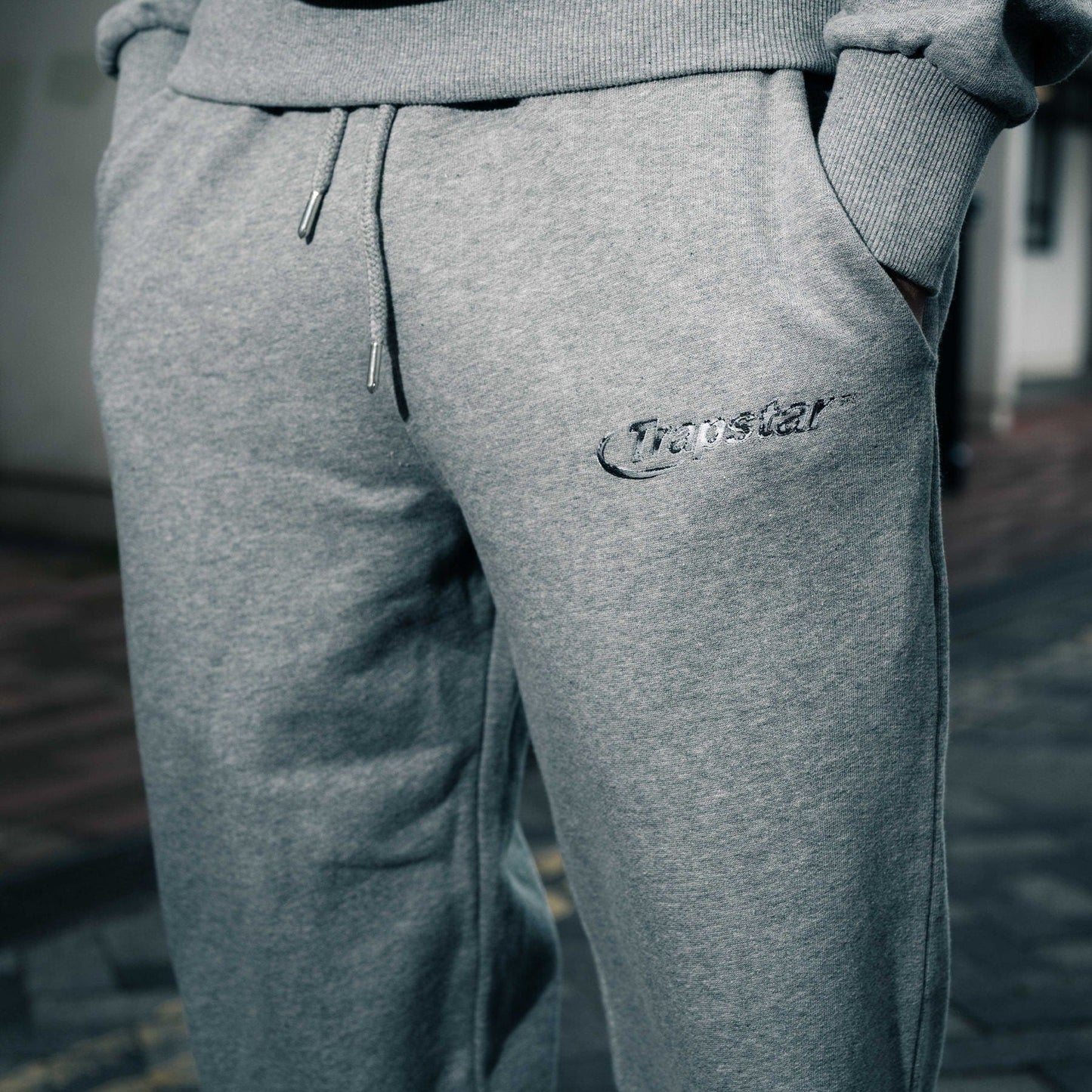 Trapstar Hyperdrive Monochrome Tracksuit 'Grey' - Kick Game