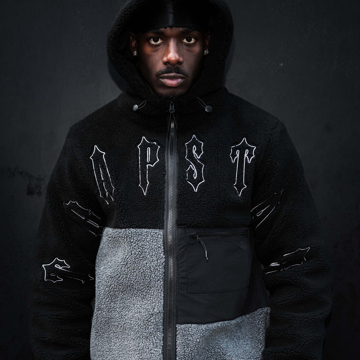 Trapstar Irongate Borg Jacket 'Black' - Kick Game