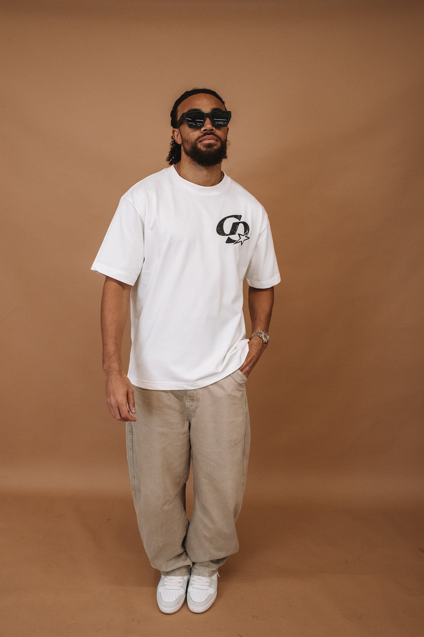 Cardair CD Star T Shirt - White - Kick Game