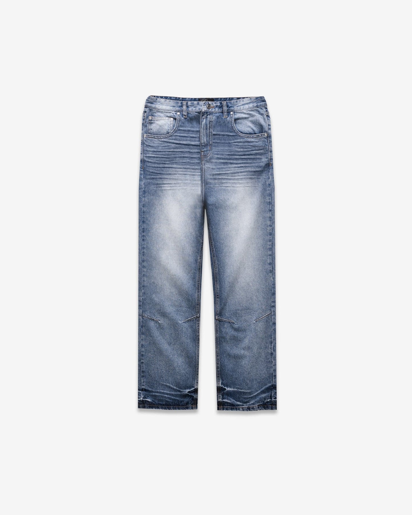 Relaxed Ripple Denim - Classic Blue - Kick Game
