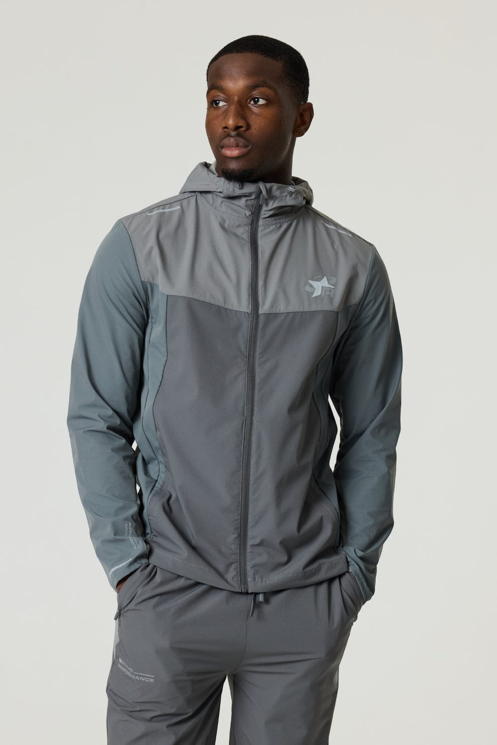 RP Flight Windbreaker - Grey - Kick Game