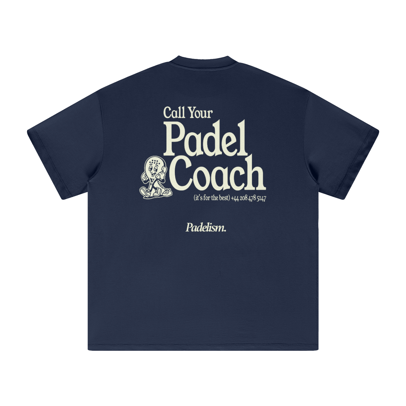 Padel Coach - Heavyweight T-Shirt - Kick Game