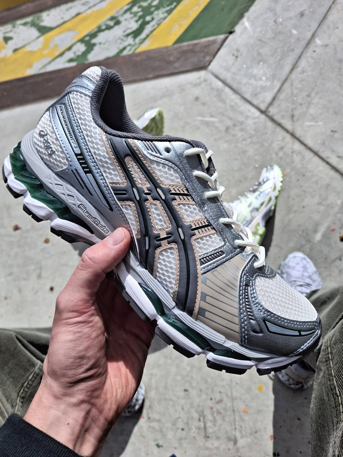 ASICS Gel Kayano 12.1 'Cream Carbon' - Kick Game