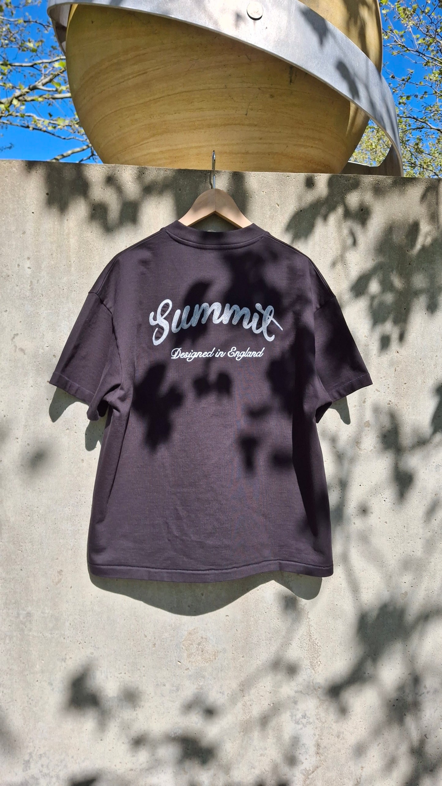 Summit Chainstitch T-Shirt 'Black' - Kick Game