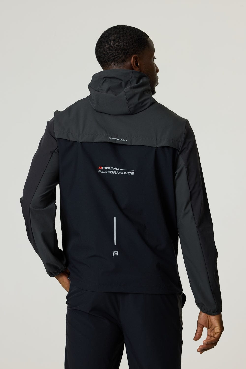 RP Flight Windbreaker - Black / Red - Kick Game