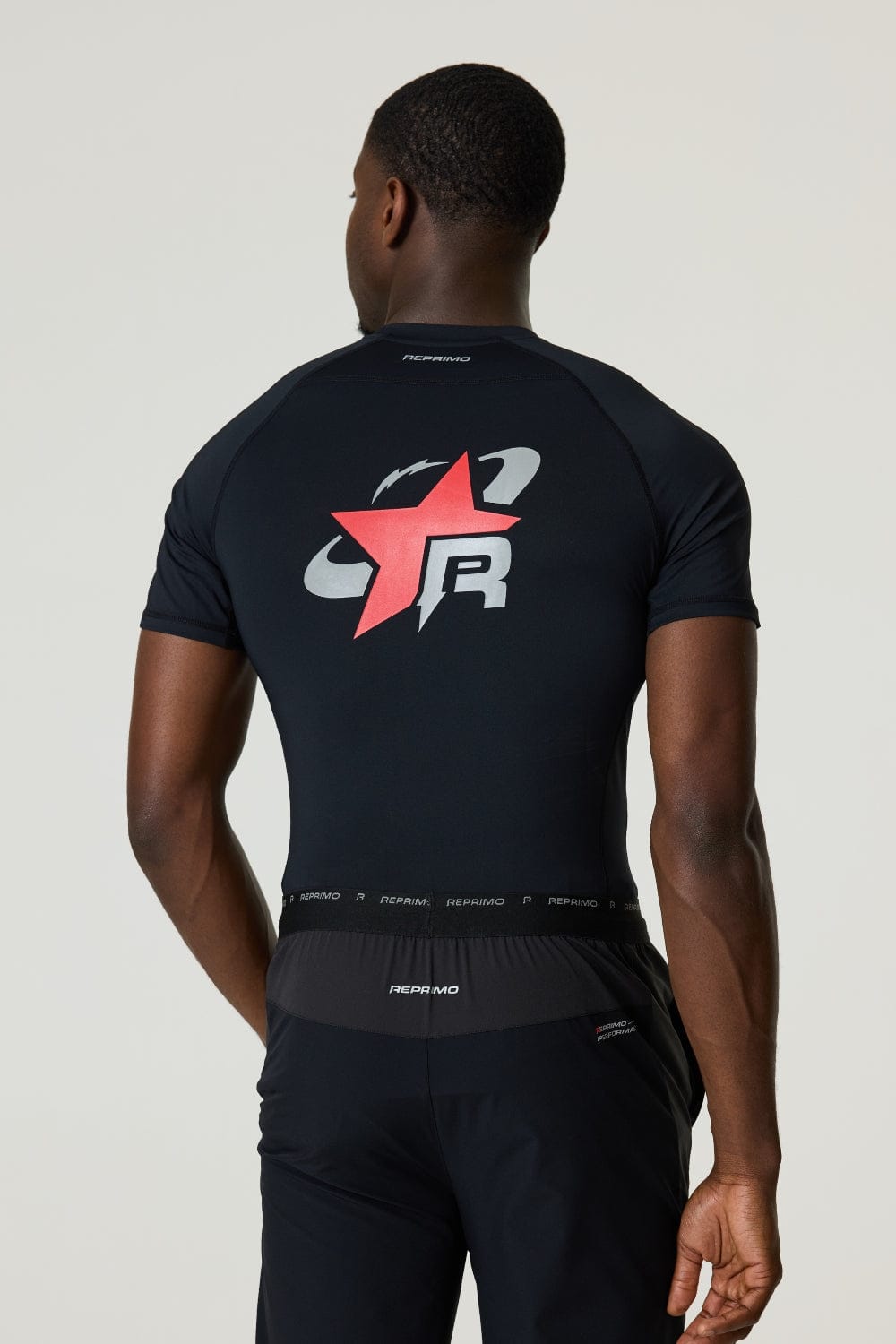 RP Base-Layer T-Shirt - Black / Red - Kick Game