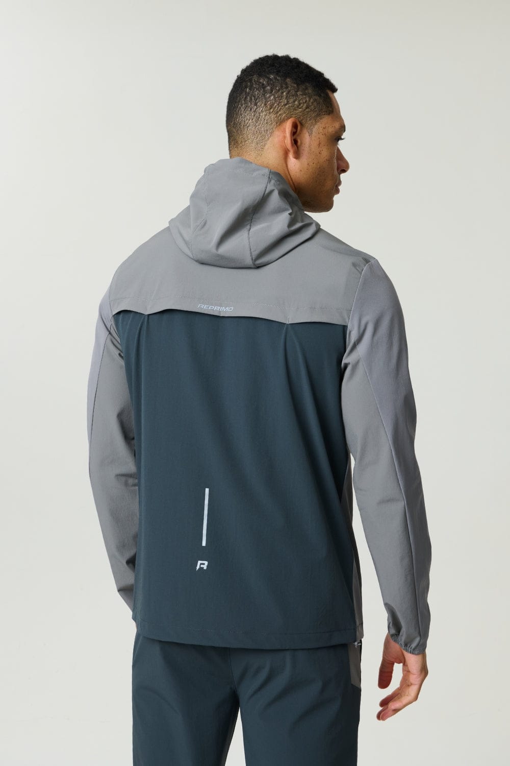FLIGHT WINDBREAKER - GARGOYLE / ASH GREEN - Kick Game