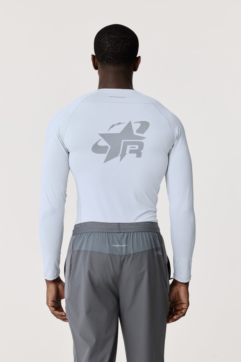 LONG SLEEVE BASE-LAYER - LIGHT GREY - Kick Game