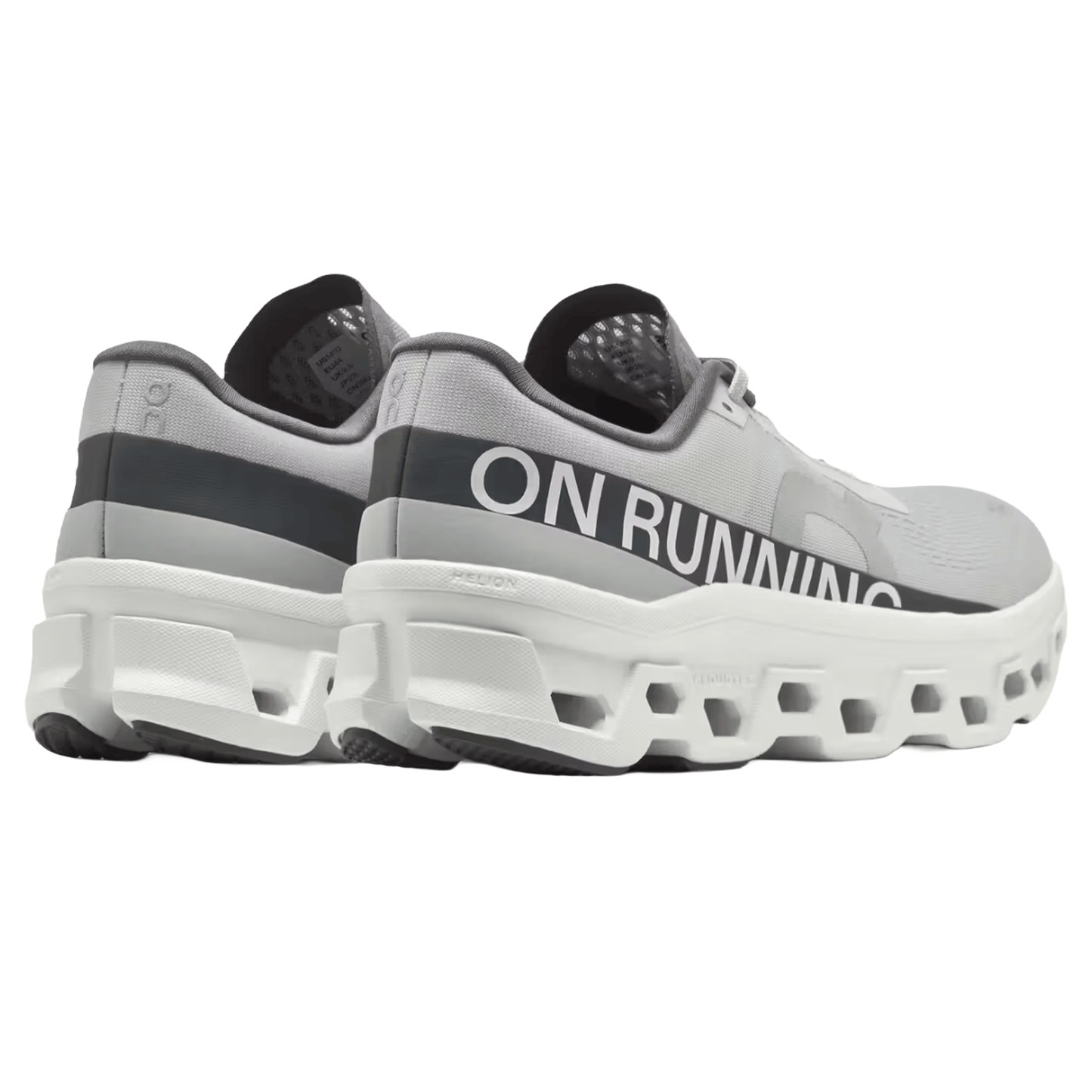 On Cloudmonster 1 'White Glacier' - Kick Game