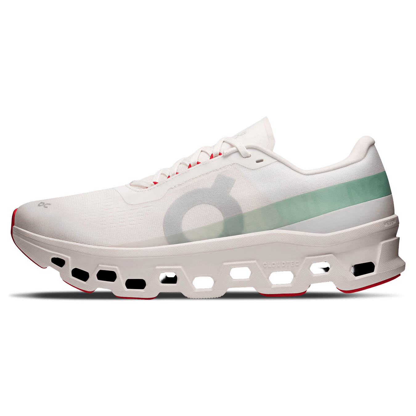 On Cloudmonster 1 'Ivory Creek' - Kick Game