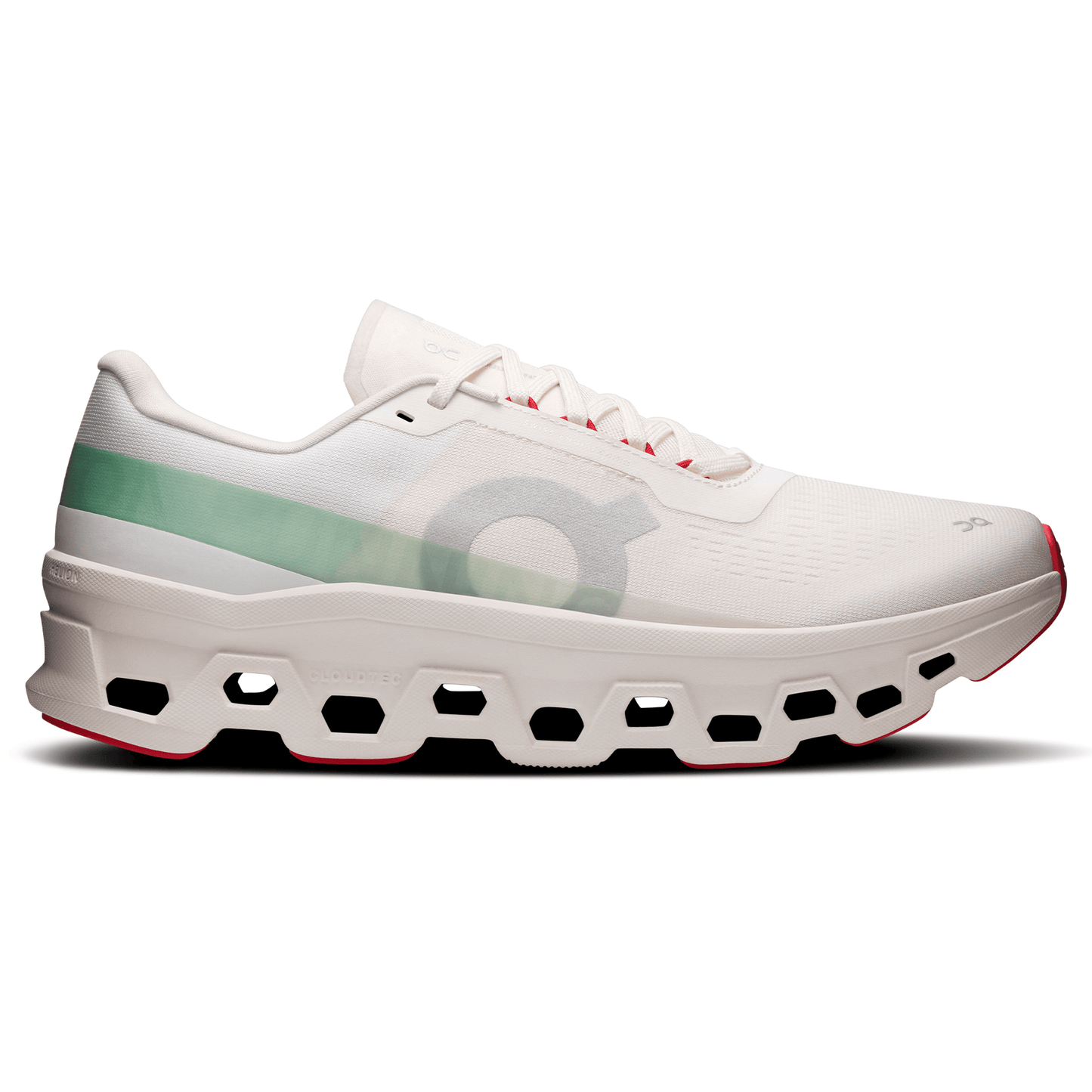 On Cloudmonster 1 'Ivory Creek' - Kick Game