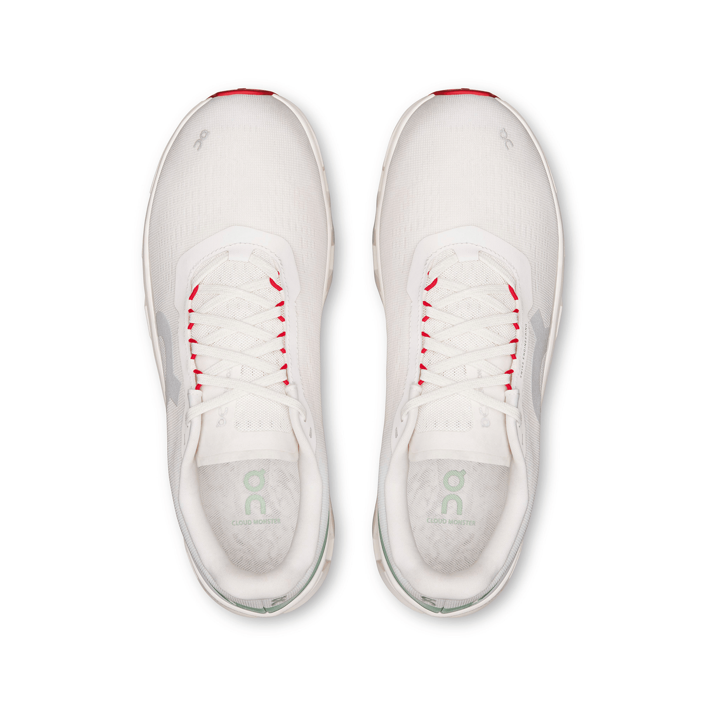On Cloudmonster 1 'Ivory Creek' - Kick Game