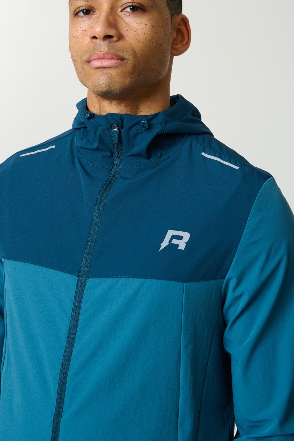 FLIGHT WINDBREAKER - LAKE BLUE / TEAL - Kick Game