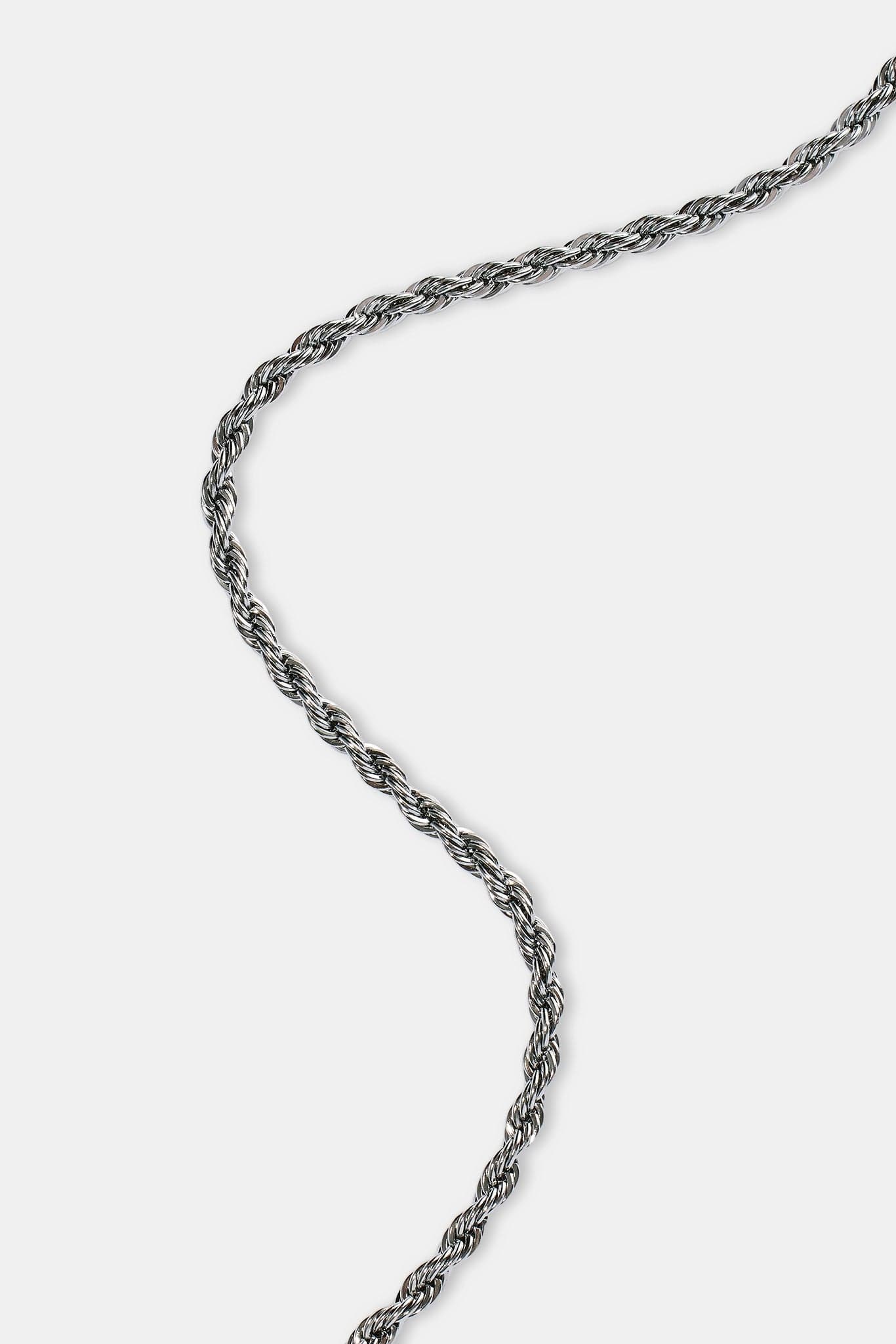 Cernucci Rope Bracelet - 3mm - White - Kick Game