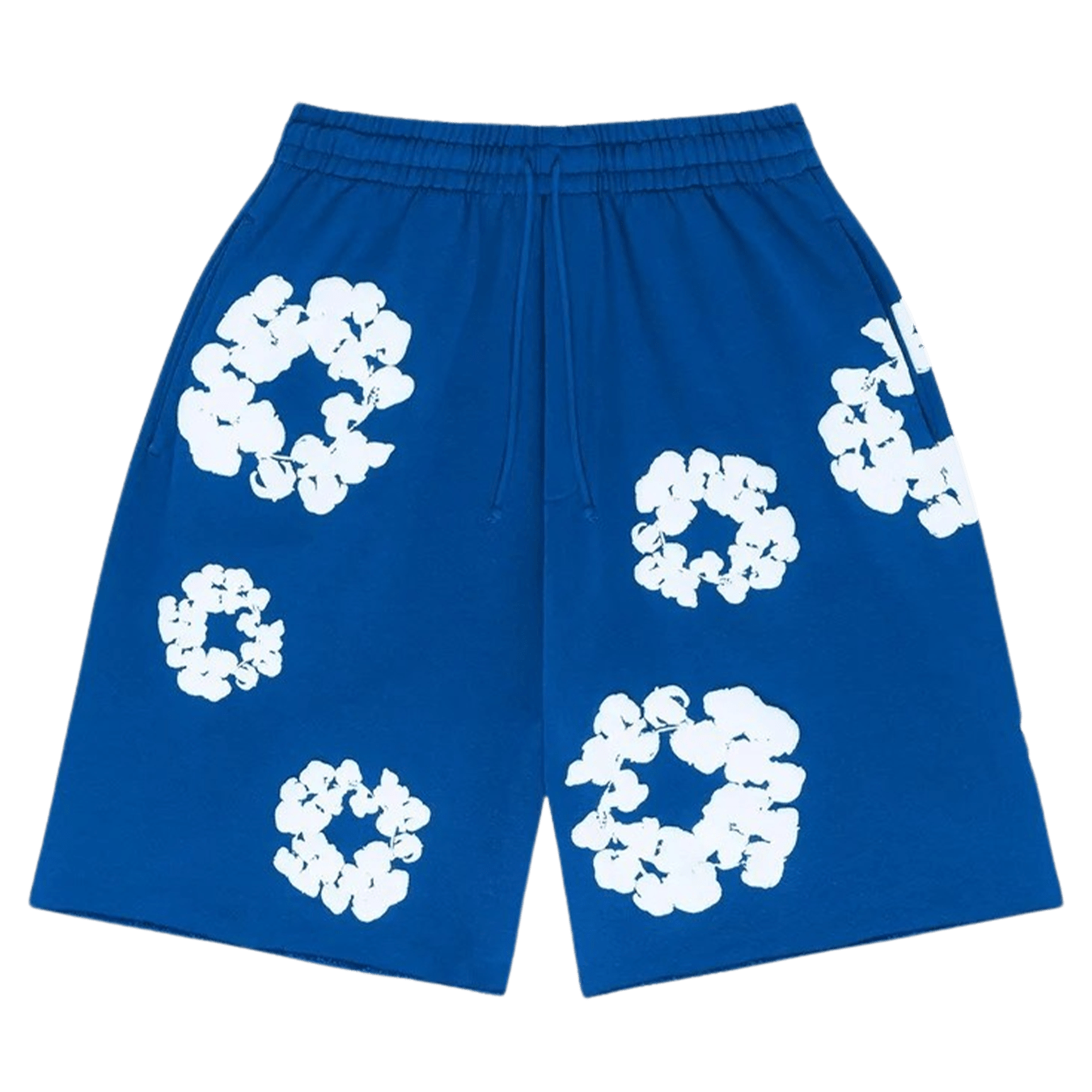 Denim Tears The Cotton Wreath Shorts 'Blue' – Kick Game