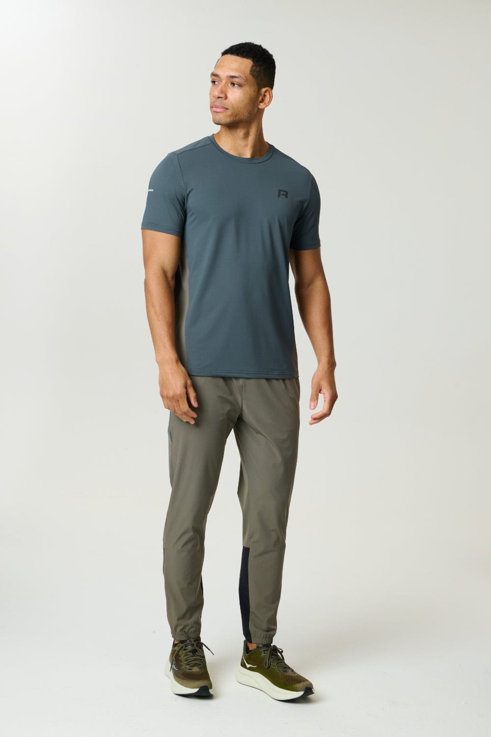 Reprimo Vortex Tee 'Dark Moss Grey Velvet' - Kick Game