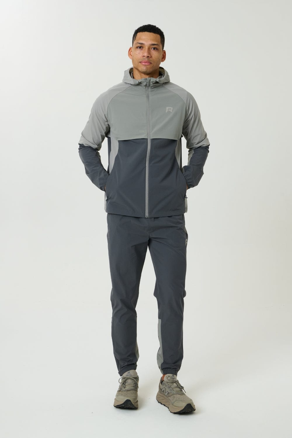 Reprimo Vortex Windbreaker Jacket 'Faded Dune Slate' - Kick Game