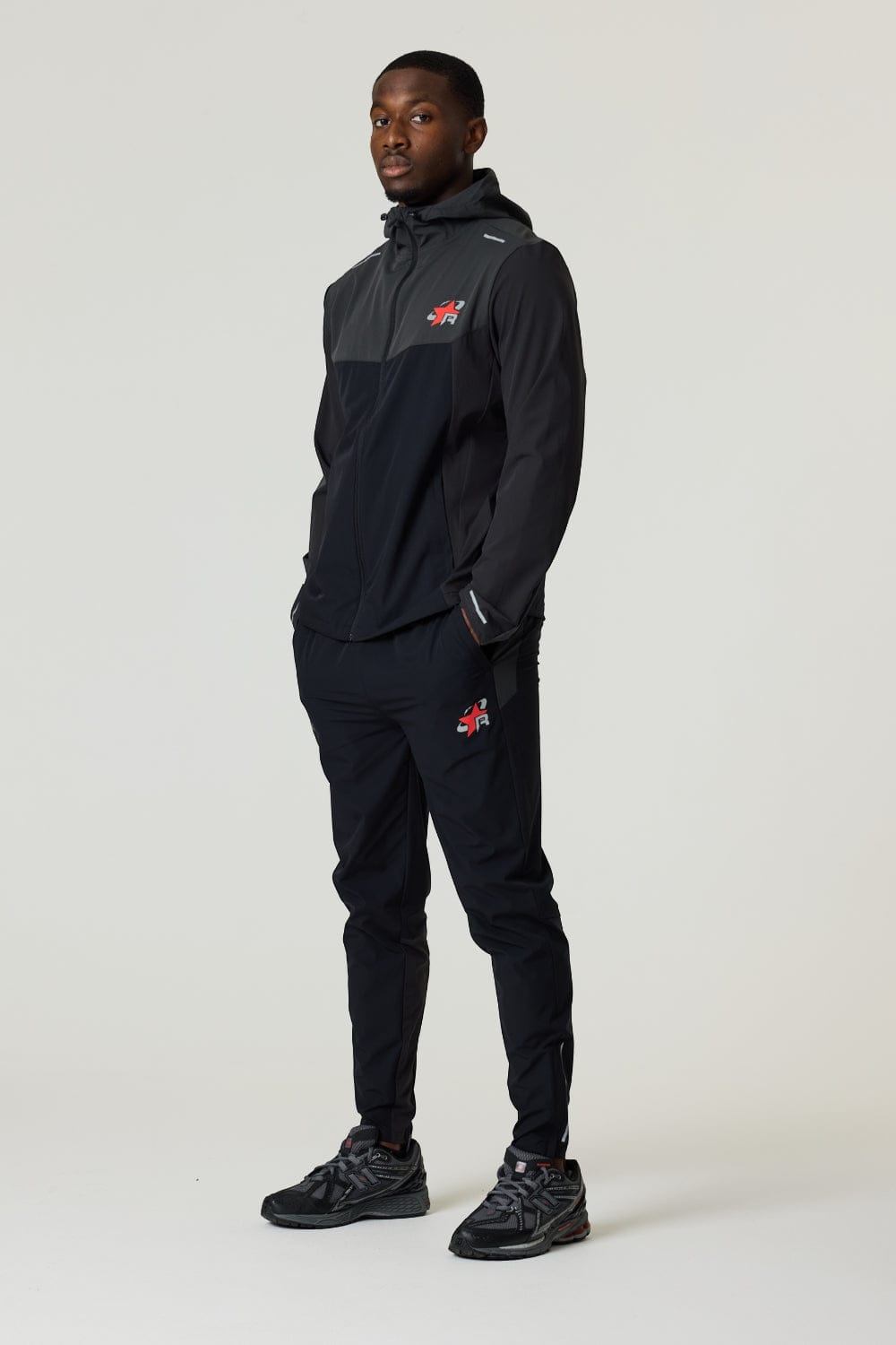 RP Flight Pant - Black / Red - Kick Game