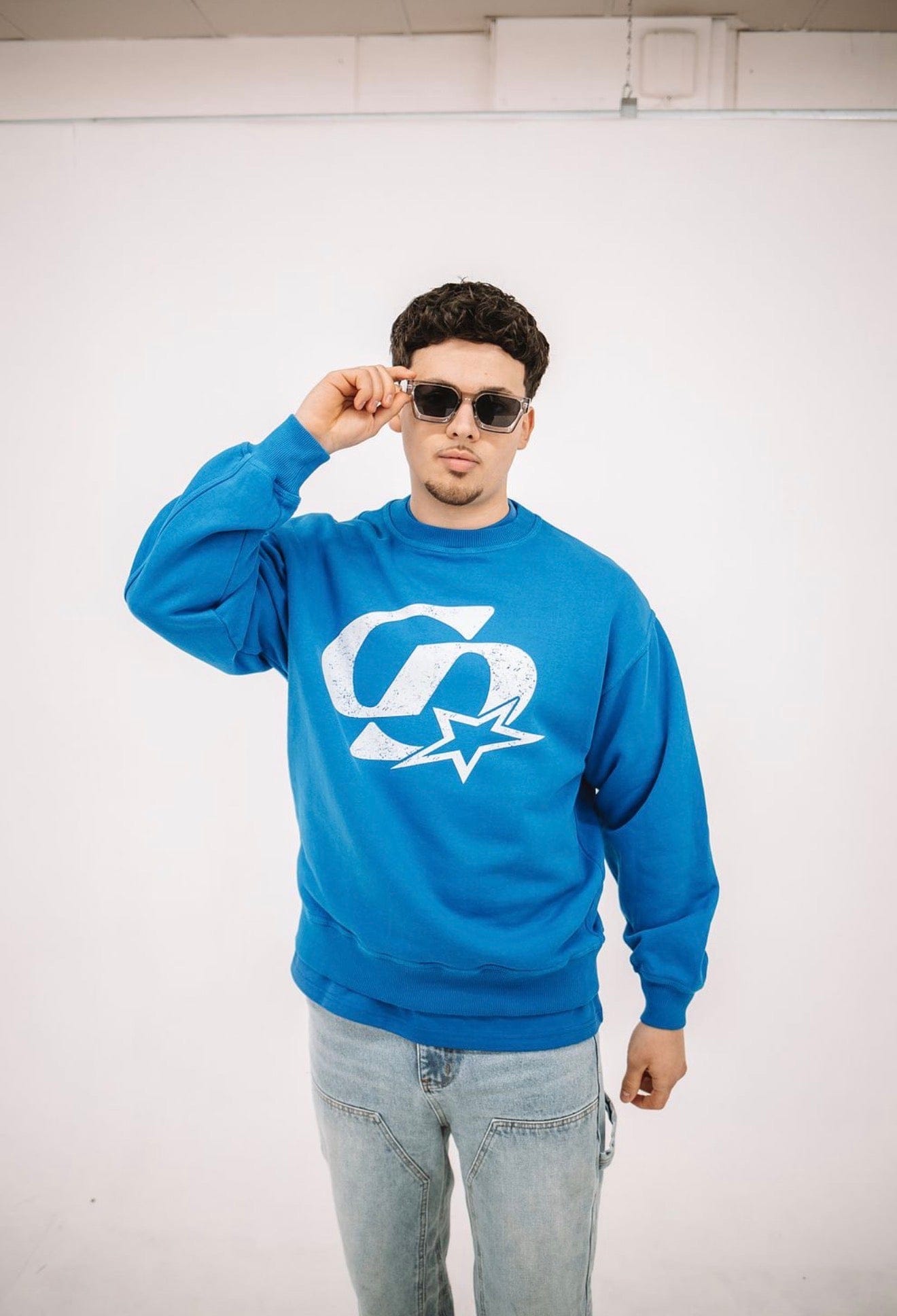 Cardair CD Star Sweatshirt - Cobalt Blue - Kick Game