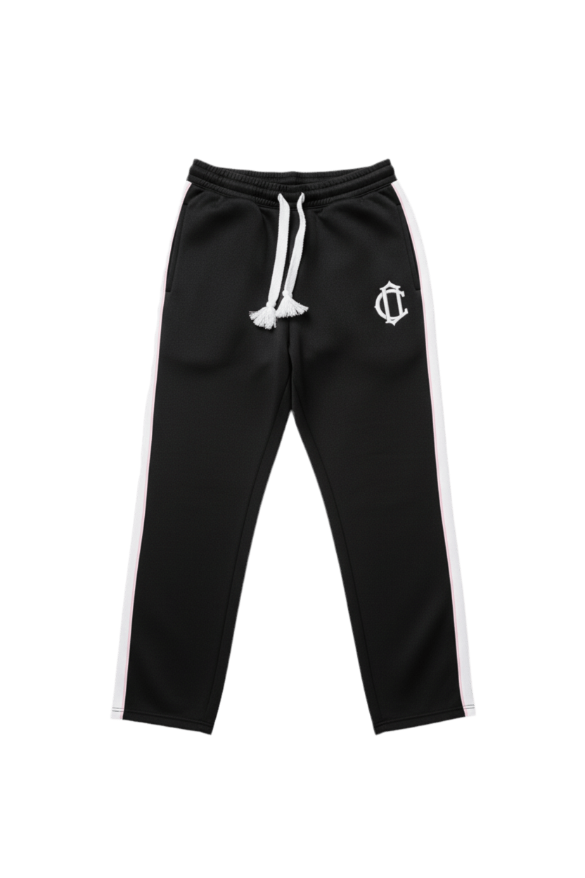 Cardair Club Emblem Track Pants - Black - Kick Game
