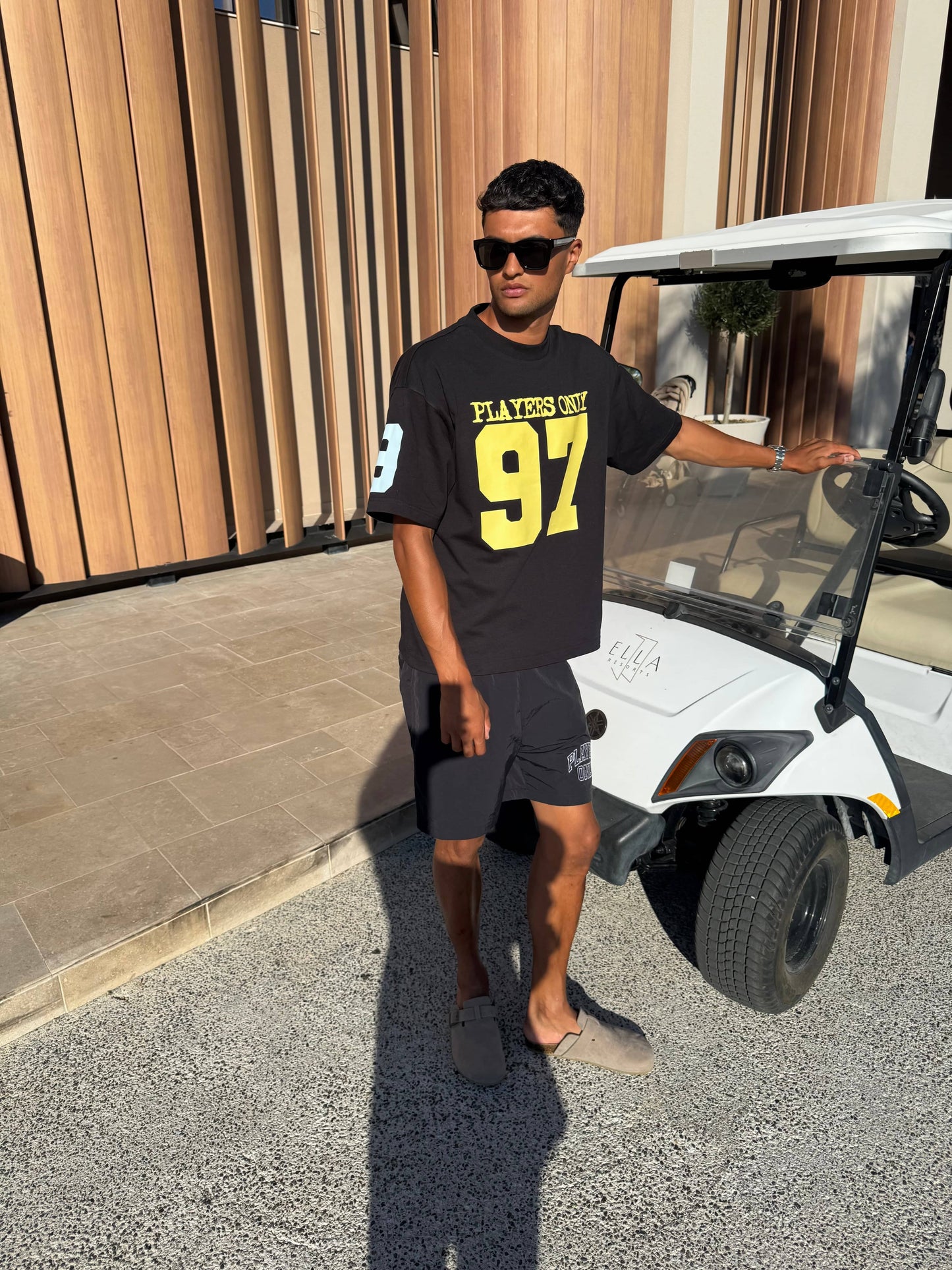 PLAYERS ONLY BLACK JERSEY TEE - Kick Game