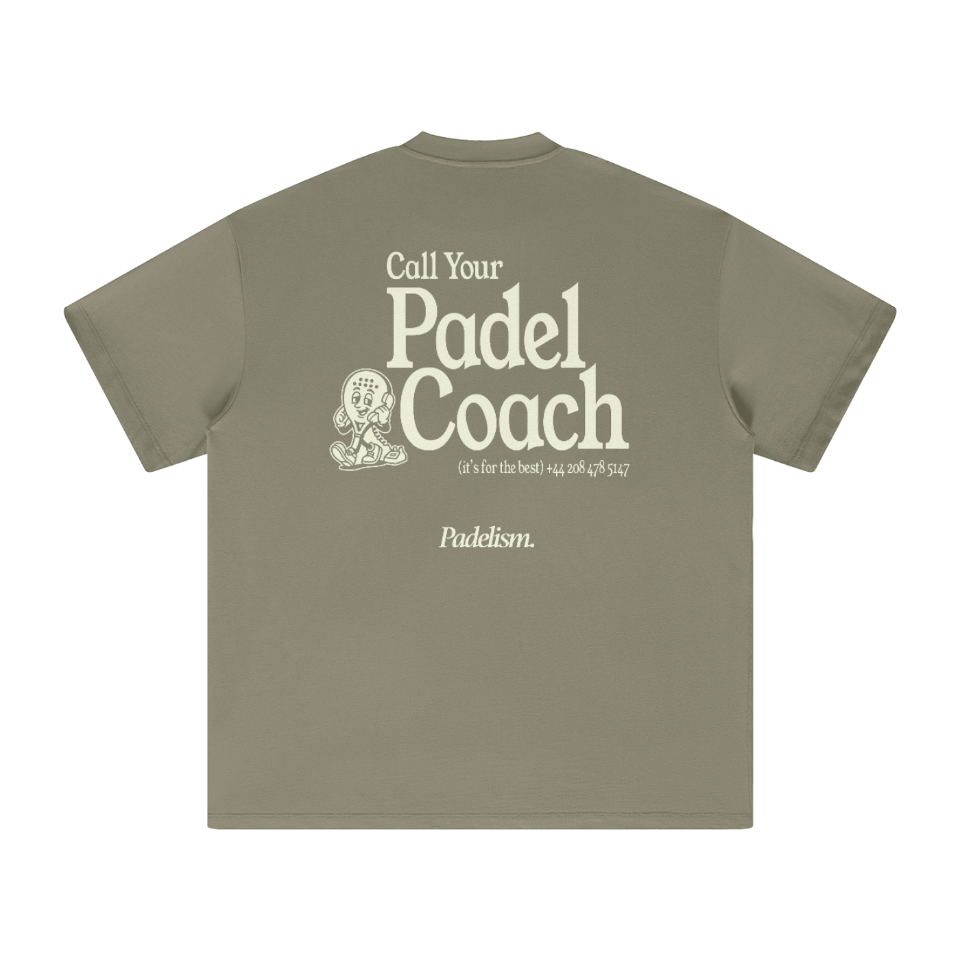 Padel Coach - Heavyweight T-Shirt - Kick Game