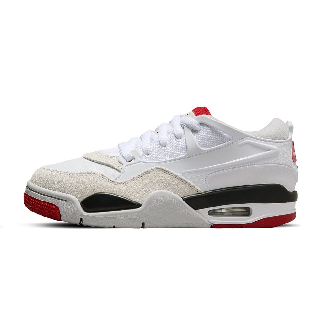 Air Jordan 4 RM White Black Varsity Red GS - Kick Game