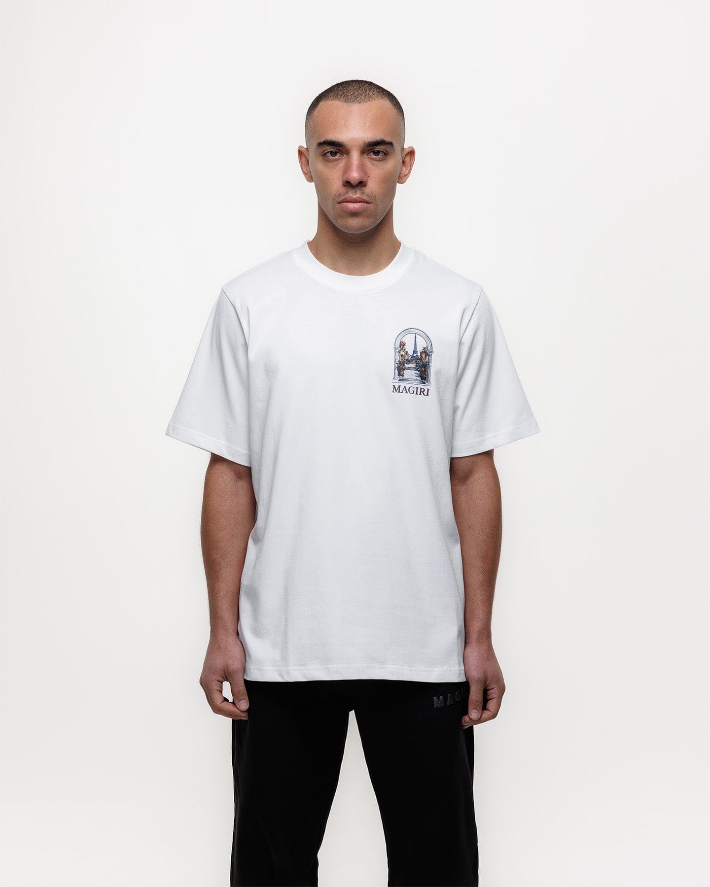 Magiri Archway Printed T-Shirt 'White' - Kick Game