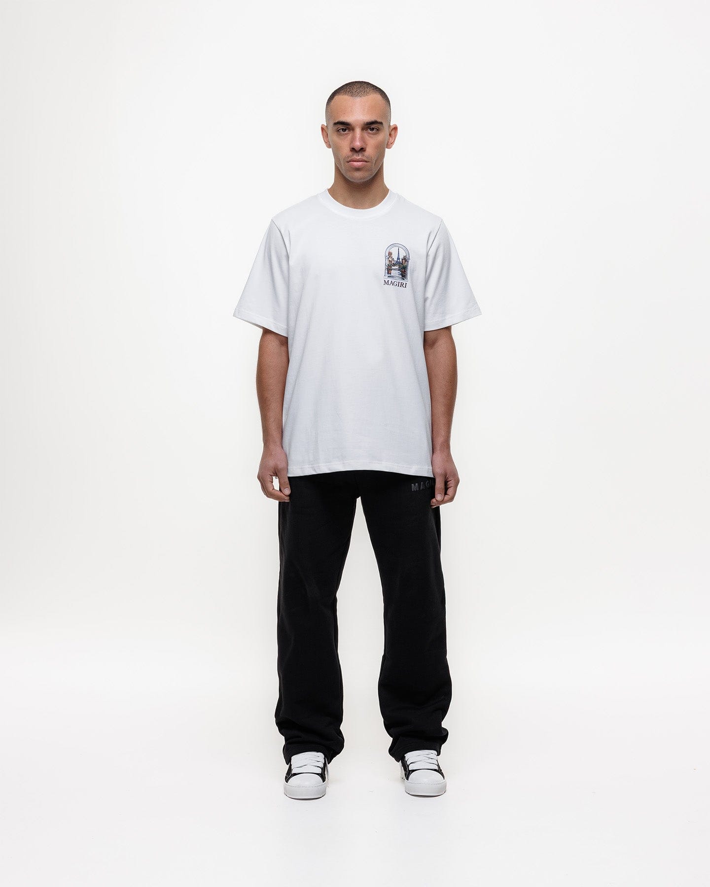Magiri Archway Printed T-Shirt 'White' - Kick Game