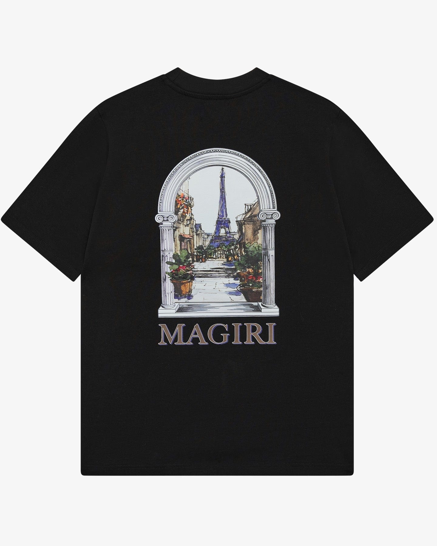 Magiri Archway Printed T-Shirt 'Black' - Kick Game
