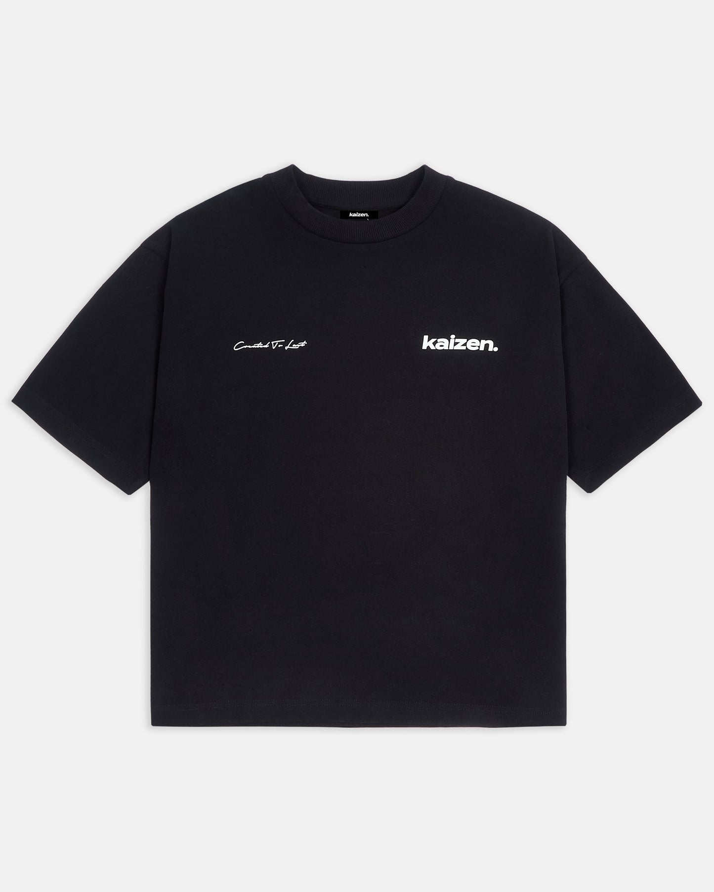 KAIZEN MARKET ARCH TEE BLACK - Kick Game