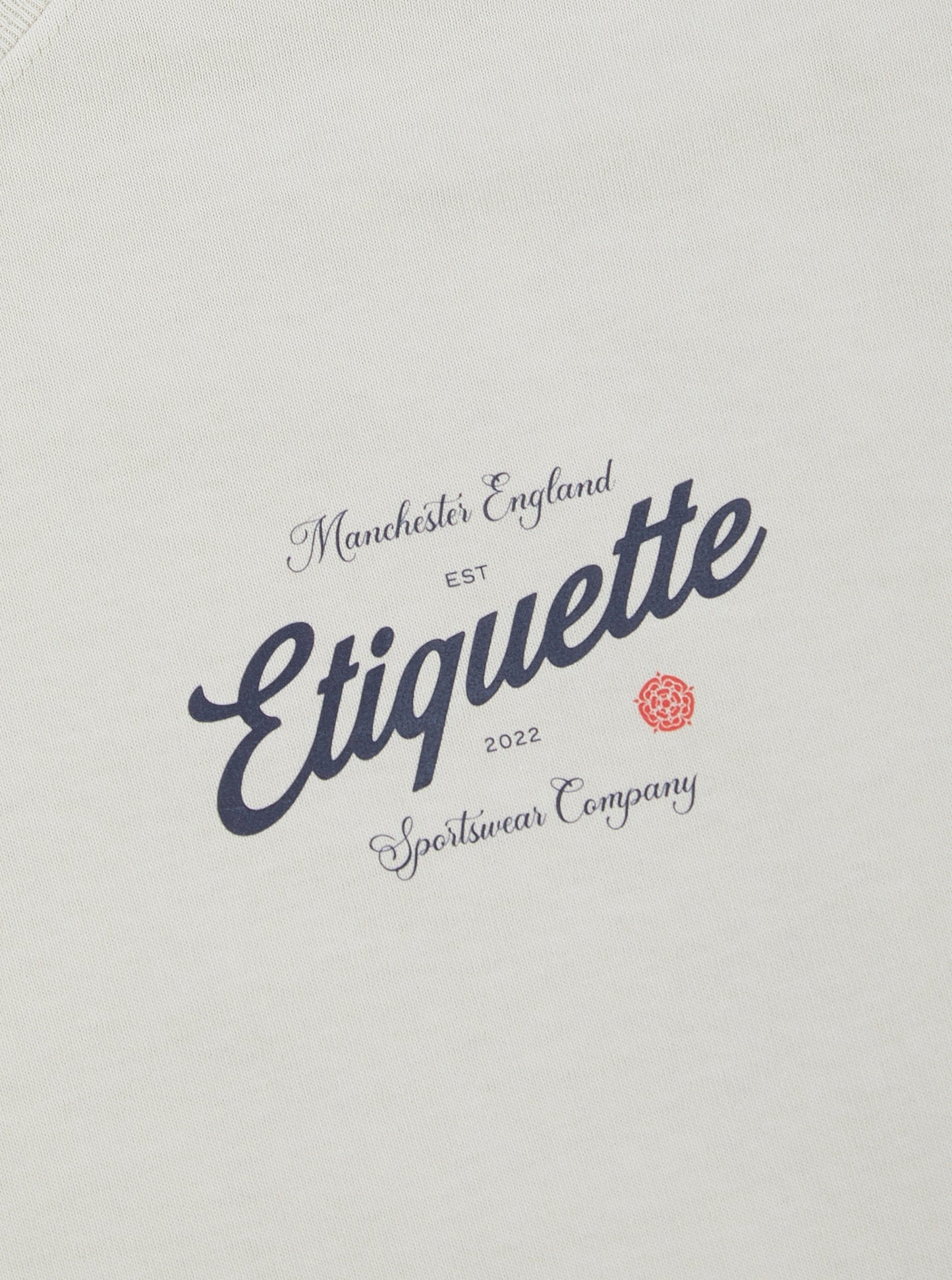 Etiquette The Rose Tee 'Bone' - Kick Game