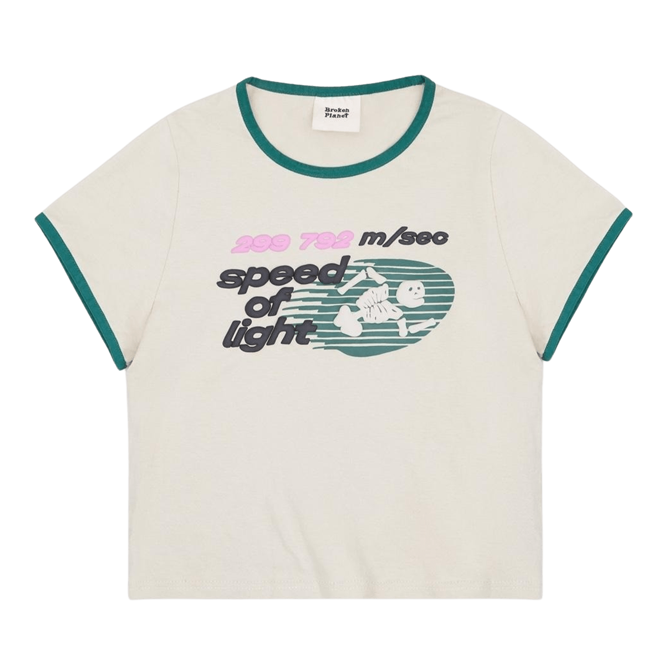 Broken Planet Speed Of Light Baby Tee - Kick Game