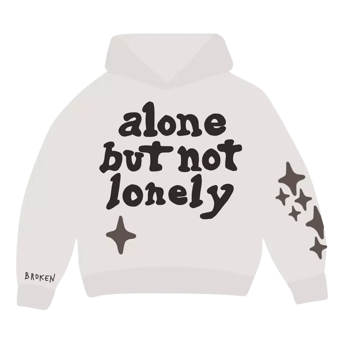 Broken Planet Market 'Alone But Not Lonely' - White - Kick Game