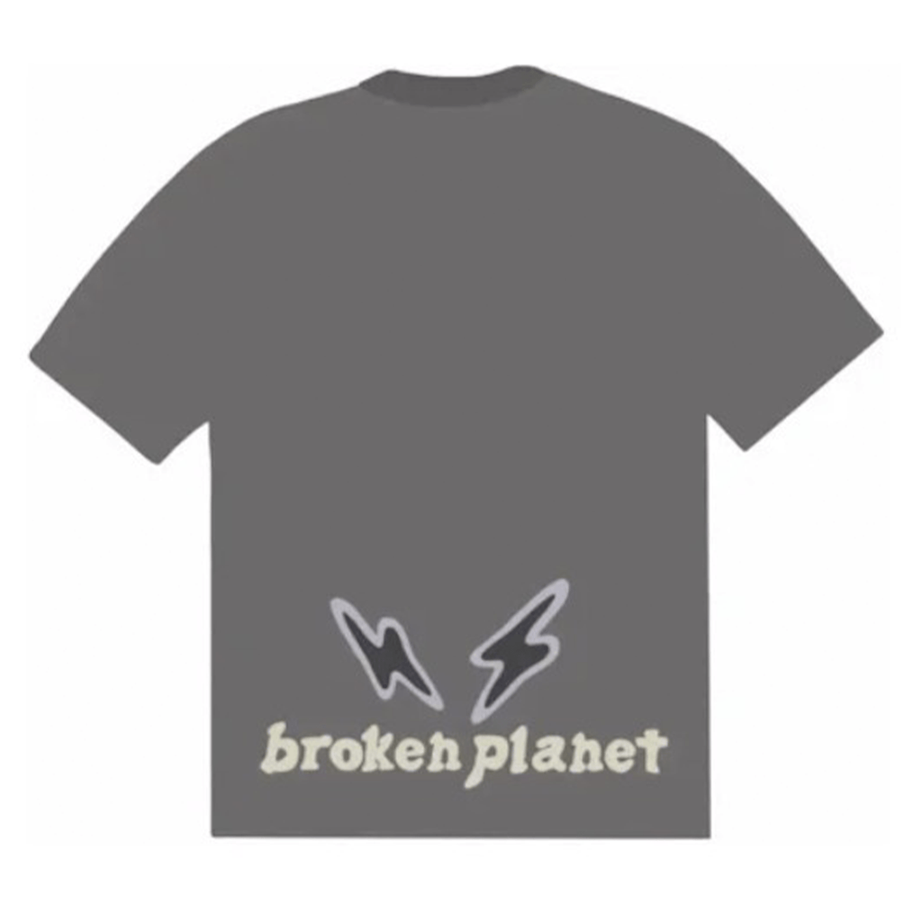 Broken Planet Market T-Shirt 'Find Your Balance' - Ash Grey - Kick Game