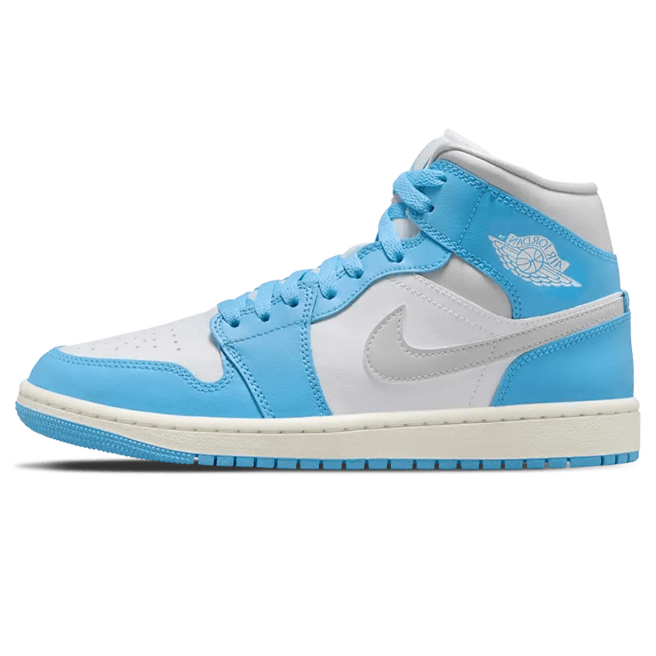 Air Jordan 1 Mid Wmns 'Dark Powder Blue' - Kick Game