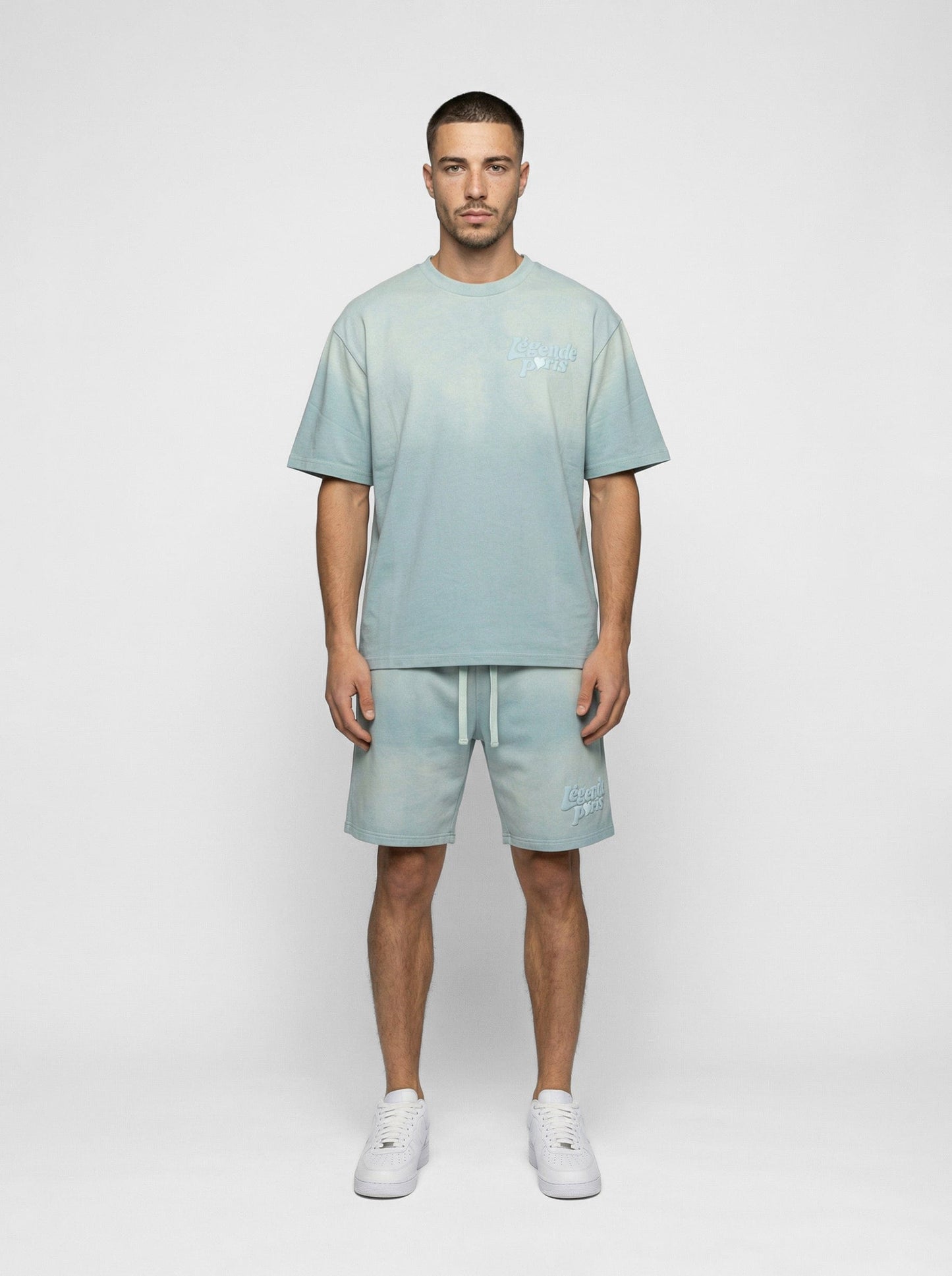 Legende Paris LND GRADIENT SHORT - ICY BLUE - Kick Game