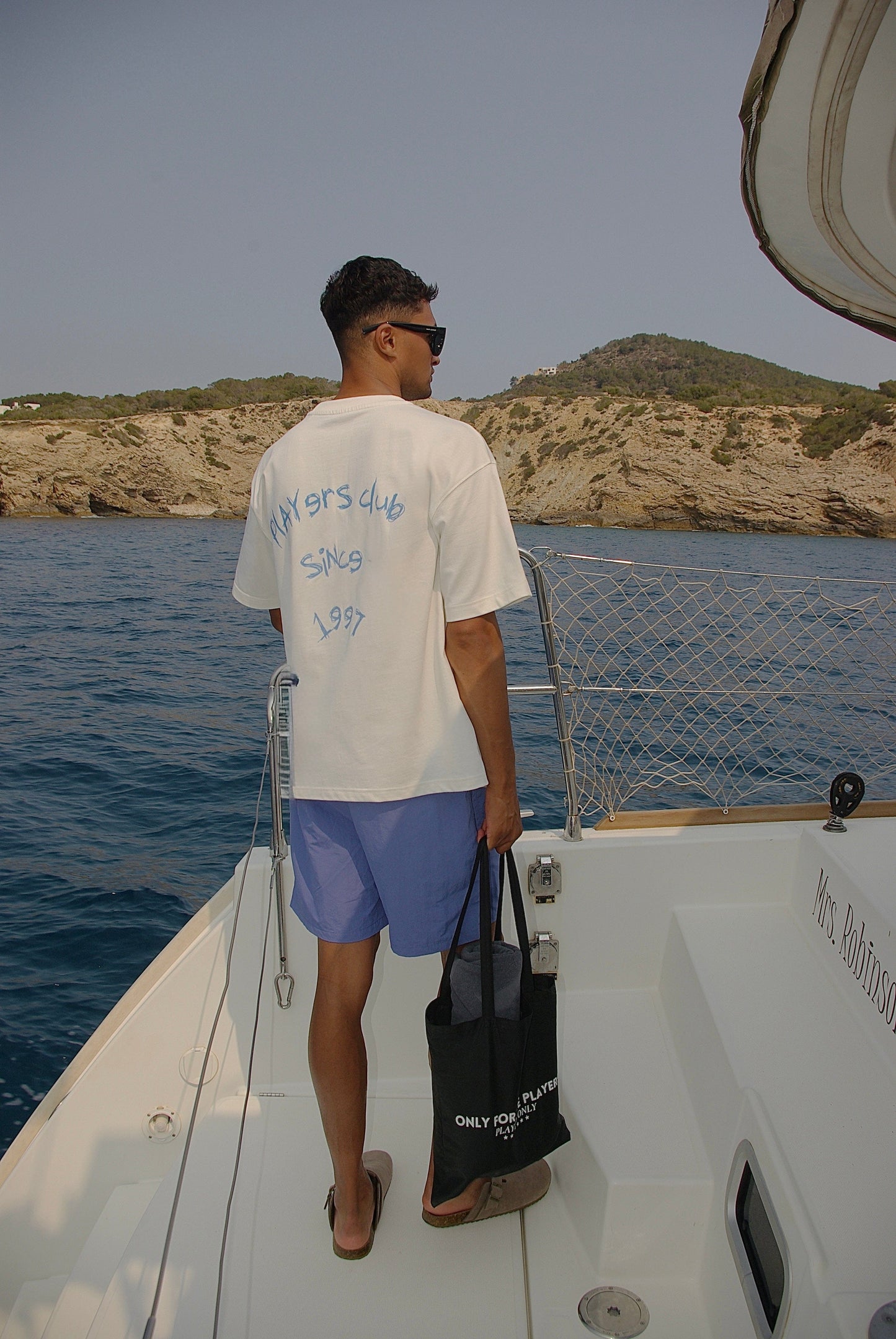 PLAYERS ONLY ECRU PLAYERS CLUB TEE - Kick Game