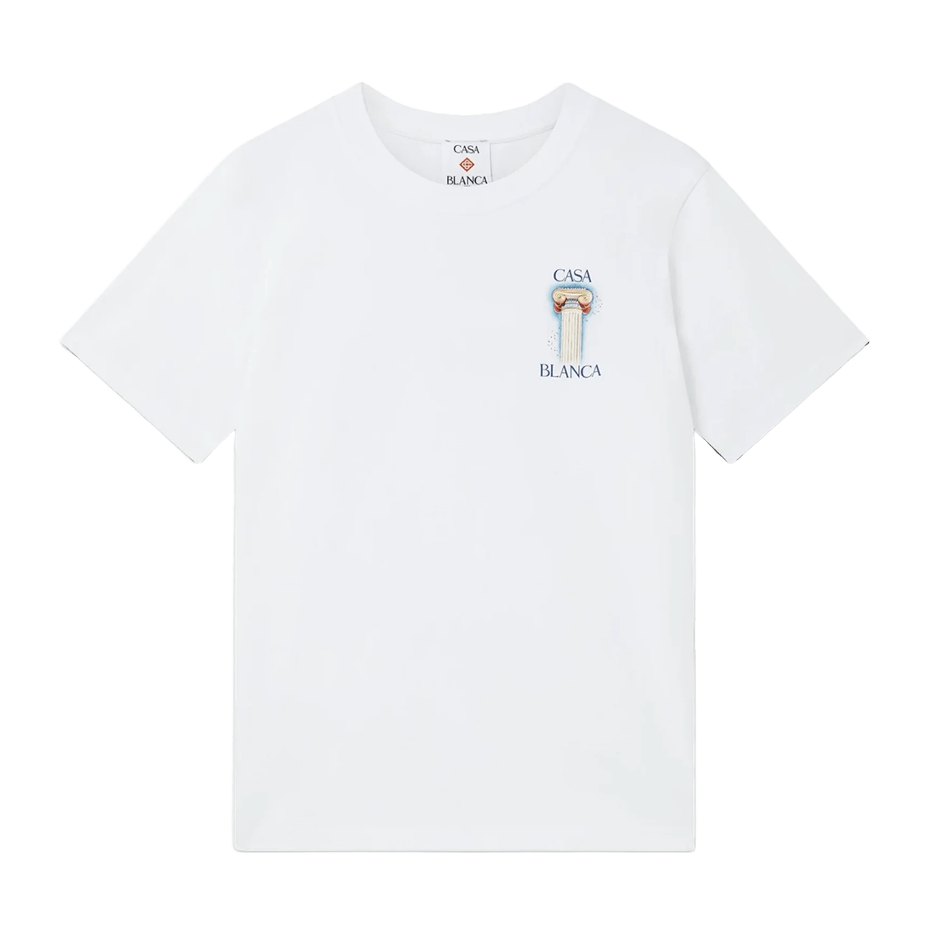 Casablanca La Colonne T-Shirt 'White' - Kick Game