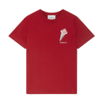 Casablanca Leaning Column T-Shirt 'Red'