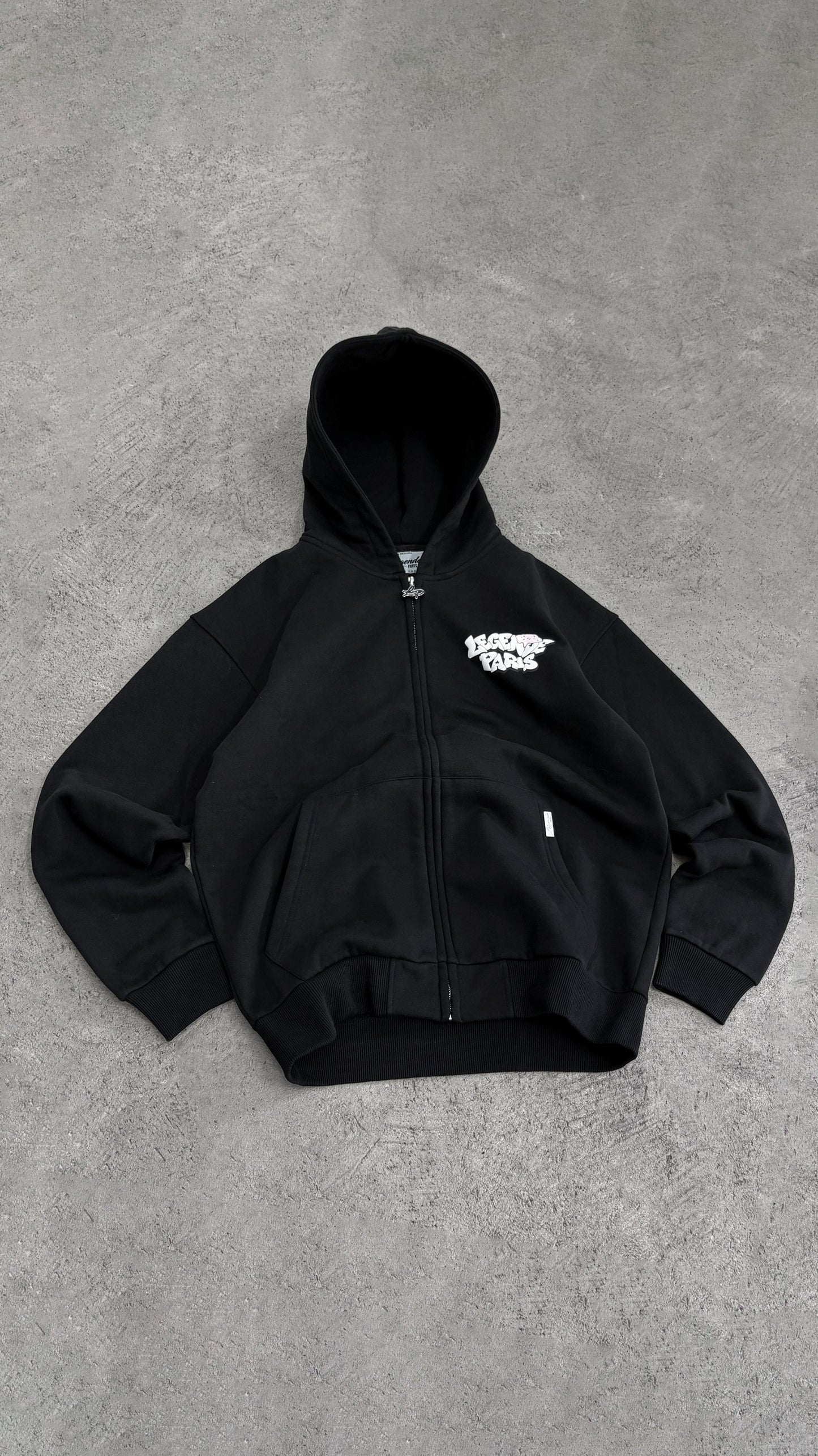 Legende Paris COLD WORLD HOOD - BLACK - Kick Game