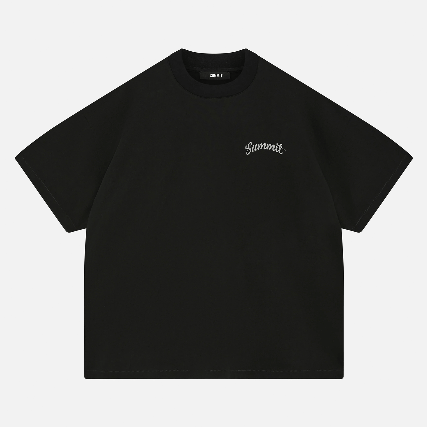 Summit Chainstitch T-Shirt 'Black' - Kick Game