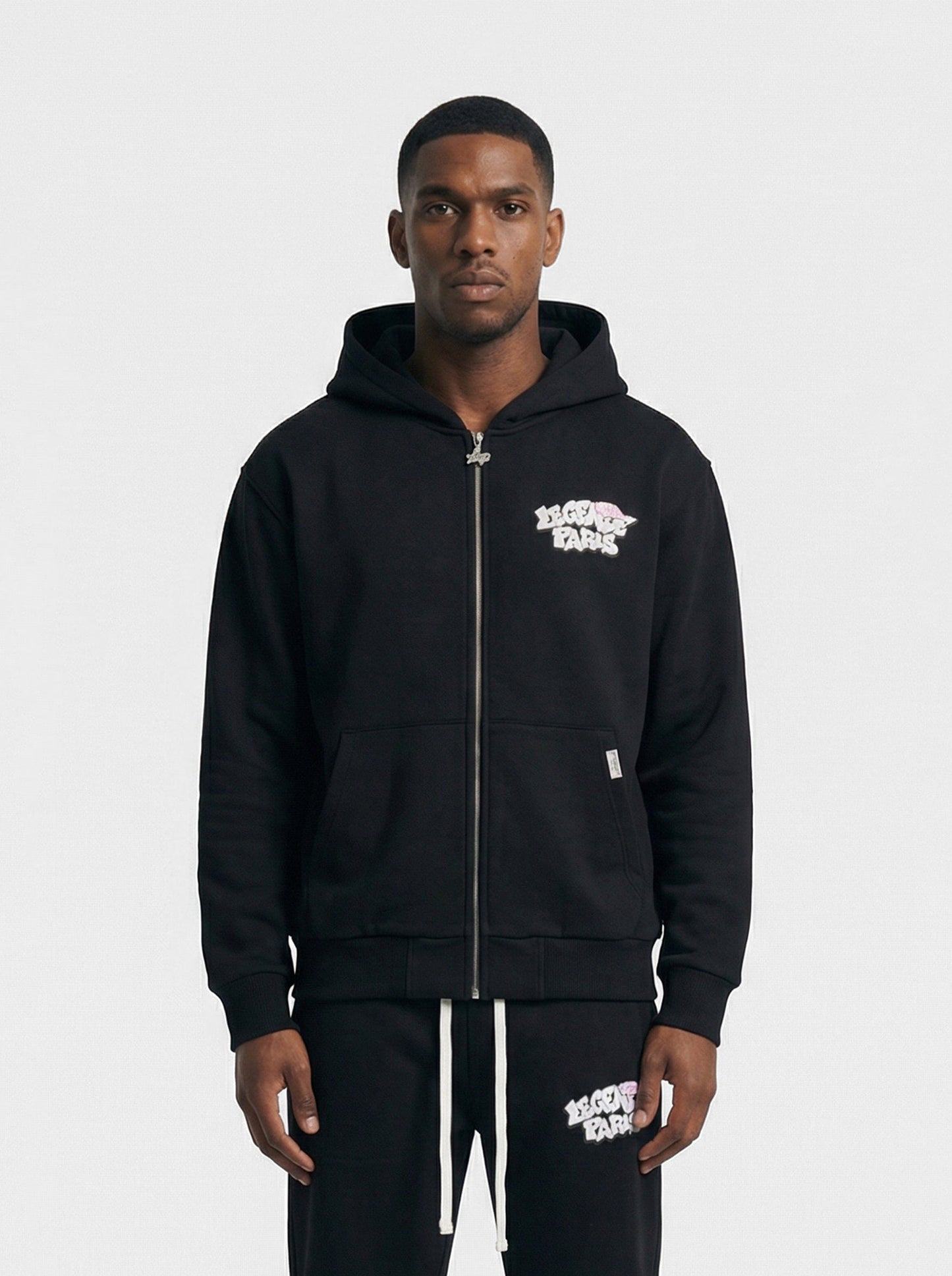 Legende Paris COLD WORLD HOOD - BLACK - Kick Game