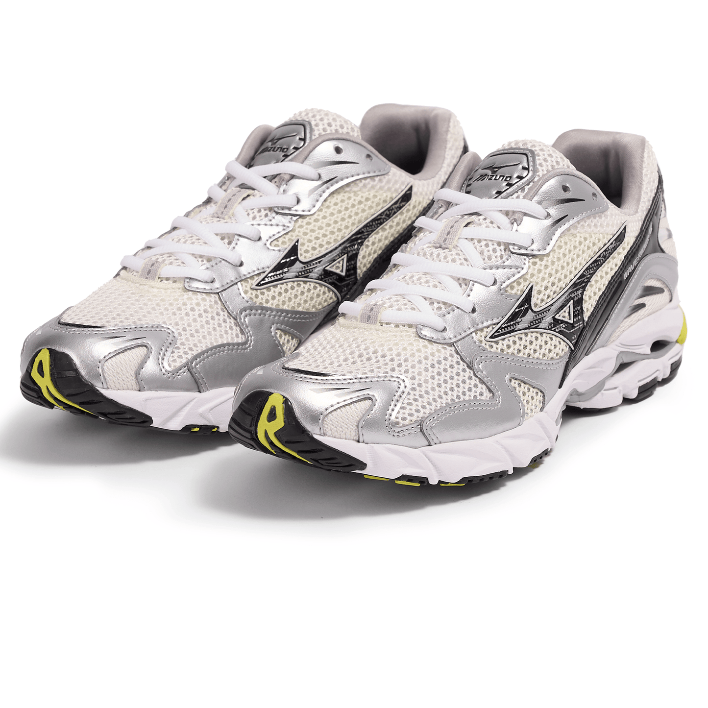 Mizuno Wave Rider 10 Sport 'Snow White Black Sylvan Green' - Kick Game