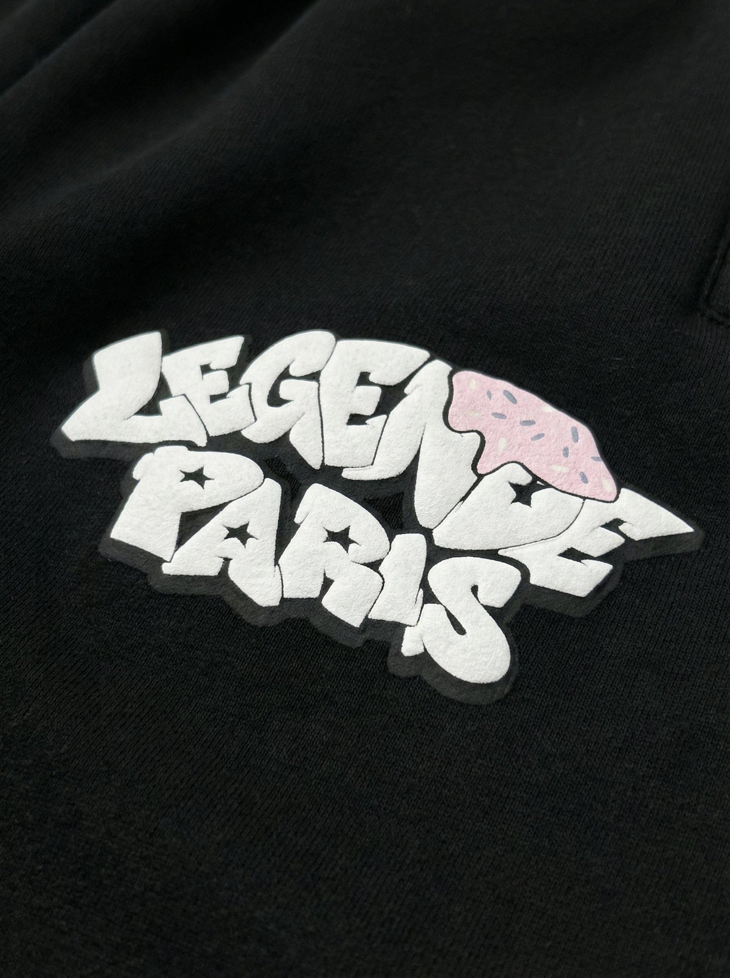 Legende Paris COLD WORLD HOOD - BLACK - Kick Game