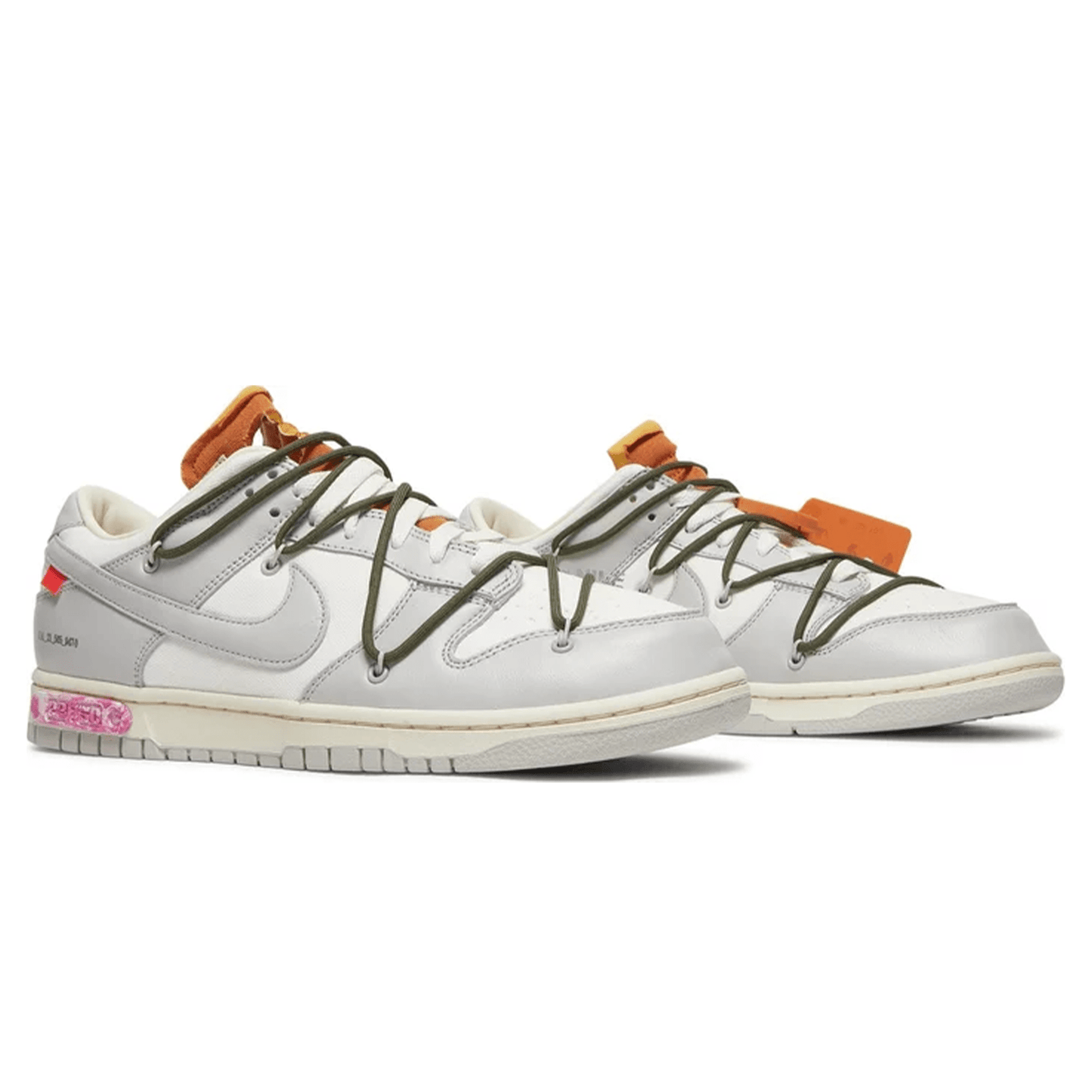 Off-White x Nike Dunk Low 'Lot 22 of 50' - Kick Game