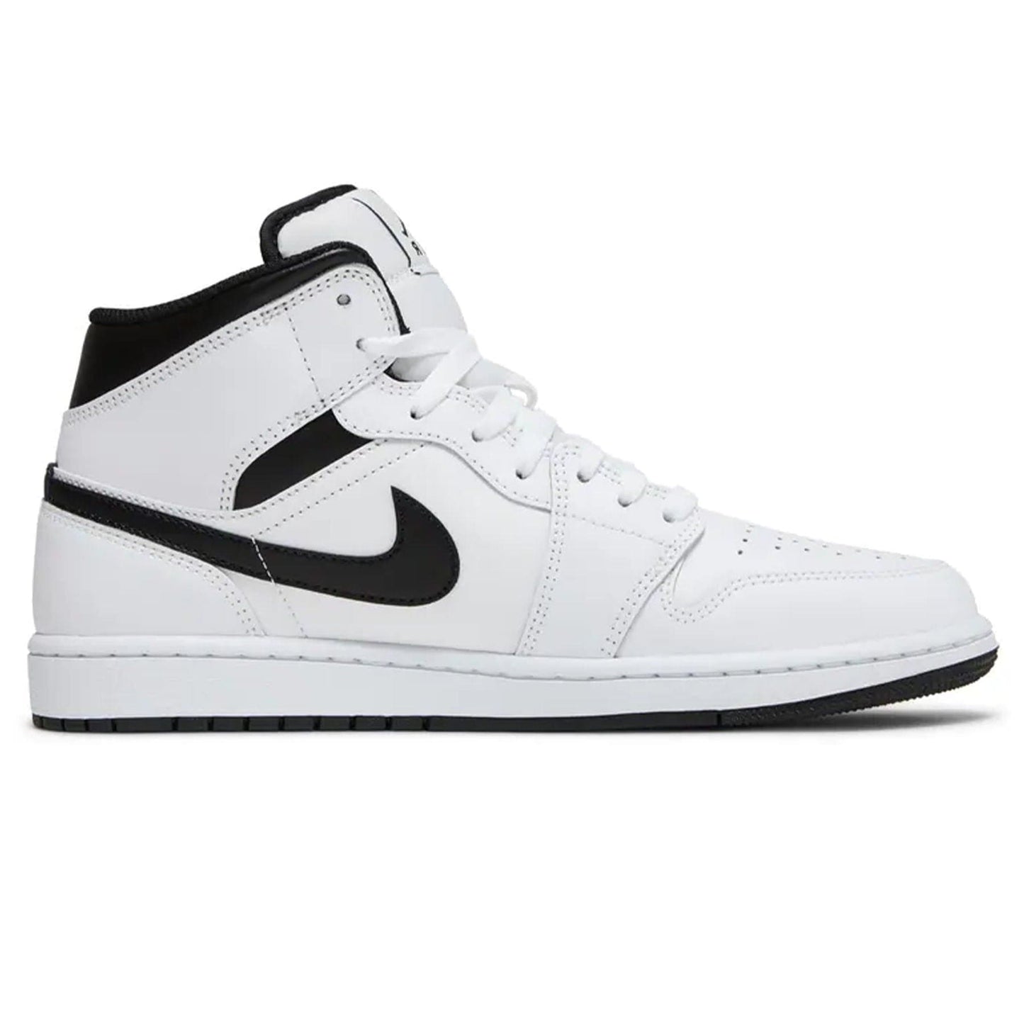 Air Jordan 1 Mid 'White Black' - Kick Game