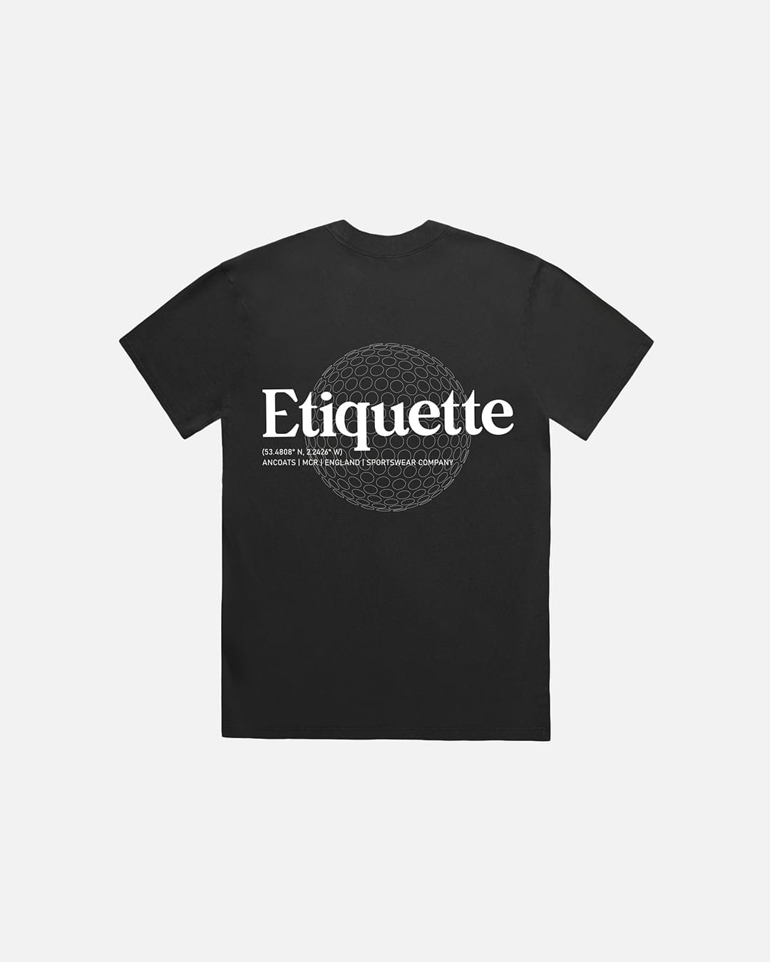 Etiquette Sphere Tee 'Black' - Kick Game